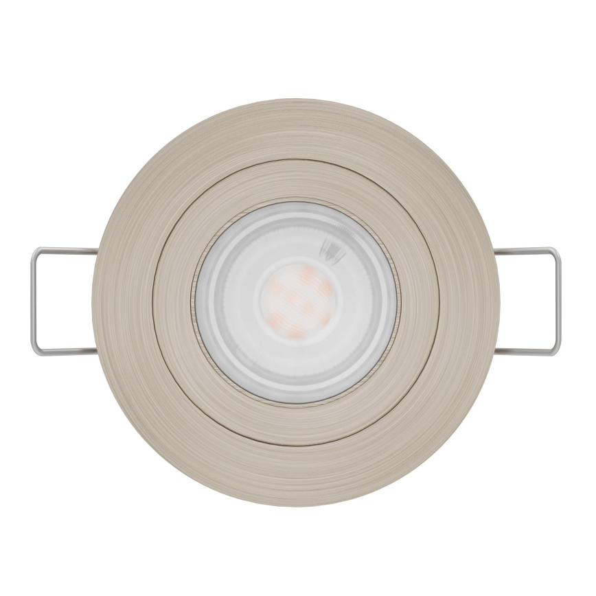 Eglo - LED-vannitoa süvistatav kohtvalgusti 1xGU10/4,5W/230V IP44 mattkroom