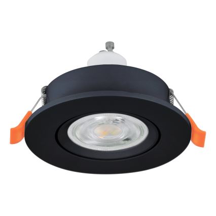 Eglo - LED lae sisse paigaldatav spottvalgusti 1xGU10/4,5W/230V must