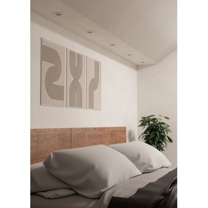 Eglo - KOMPLEKT 5x LED süvistatav laespott LED/4,8W/230V 2700/4000/6500K valge