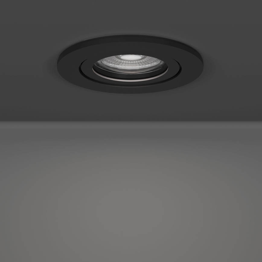 Eglo - komplekt 3x LED süvistatav spot-valgusti LED/4,8W/230V 2700/4000/6500K must