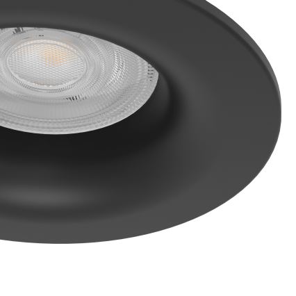 Eglo - LED-vannitoa süvistatav laevalgusti LED/4,9W/230V 2700/4000/6500K läbimõõt 8,8 cm IP65 must