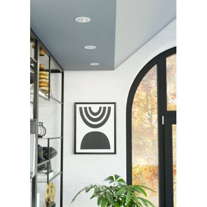 Eglo - LED-hämardatav vannitoa sissehitatud laevalgusti LED/4,8W/230V 2700/4000/6500K IP44 valge/kuldne