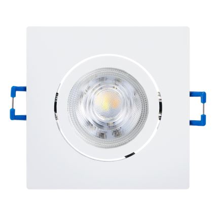 Eglo - Komplekt 3× hämardatavaid LED-süvistatavaid laevalgusteid, LED/6,4W/230V, 8,8x8,8 cm, valge