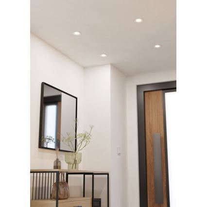 Eglo - LED hämardatav süvistatav laevalgusti LED/6,4W/230V läbimõõt 8,8 cm valge