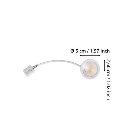 Eglo - LED hämardatav välismoodul LED/4,8W/230V 2700/4000/6500K IP44