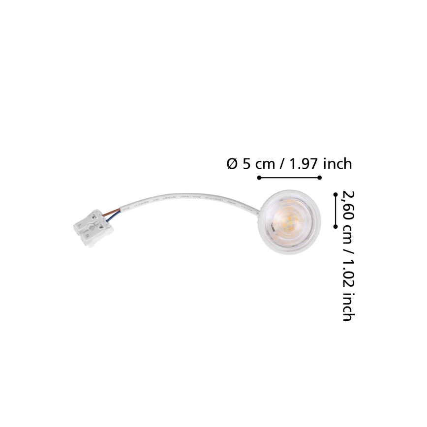 Eglo - LED hämardatav välismoodul LED/4,8W/230V 2700/4000/6500K IP44