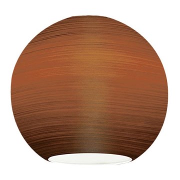 EGLO 90251 - Asendusklaas lühtrile, laualambile, laevalgustile ja kohtvalgustile MY CHOICE E14 d. 9 cm pruun, pühitud