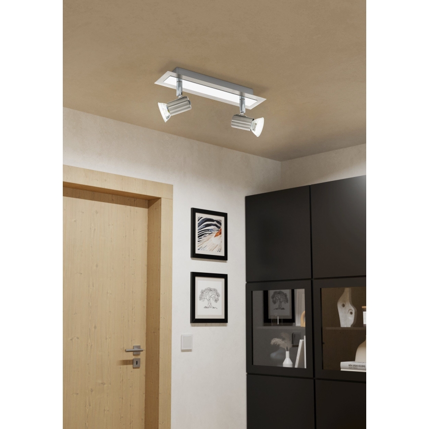 Eglo - Seina-/laevalgusti 2xGU10/LED/3W