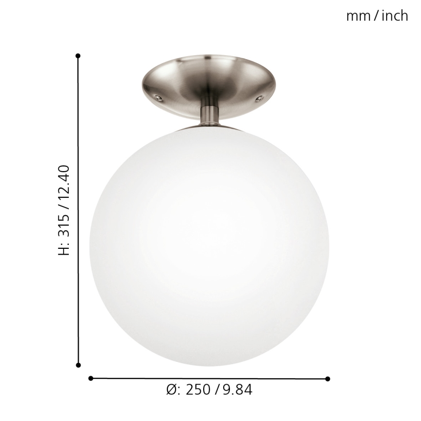 EGLO - Laevalgusti 1xE27/60W d. 25 cm