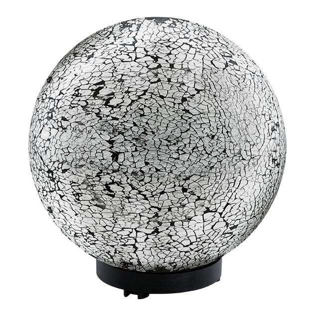 EGLO 91638 - väike õuelamp TERRALUNA 1 1xE27/18W must / valge