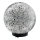 EGLO 91638 - väike õuelamp TERRALUNA 1 1xE27/18W must / valge
