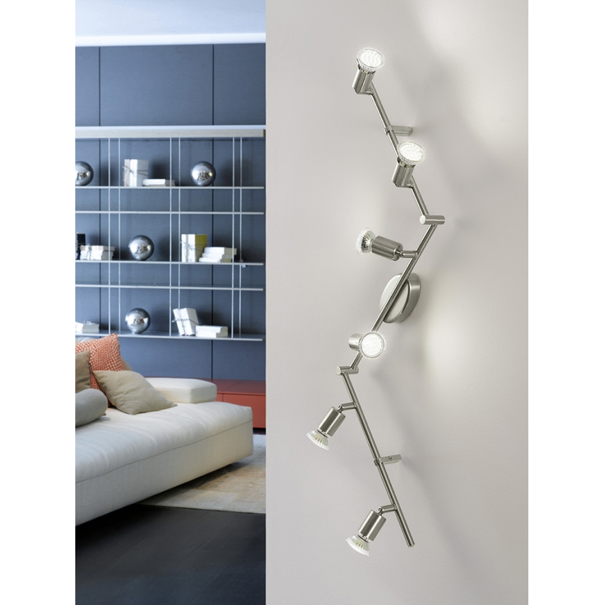 Eglo - LED Kohtvalgusti 6xGU10-LED/2,8W/230V