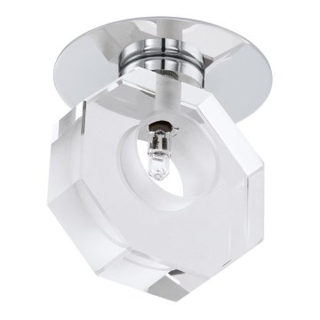 Eglo 92677 - Hämardatav süvistatav Kohtvalgusti TORTOLI 1xG4/20W/230V