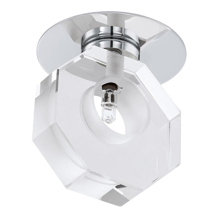 Eglo 92677 - Hämardatav süvistatav Kohtvalgusti TORTOLI 1xG4/20W/230V