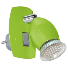 Eglo 92923 - LED pistiklamp BRIVI 1 1xGU10-LED/3W/230V