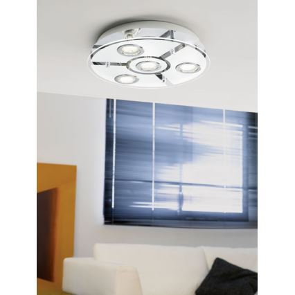 EGLO 93107 - LED Laevalgusti CABO 4xGU10/3W LED