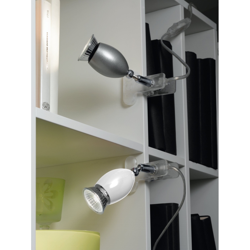Eglo - LED Lamp kinnitusklambriga 1xGU10/3W/230V