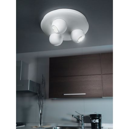 Eglo 93169 - LED Kohtvalgusti NORBELLO 3 3xGU10/5W/230V