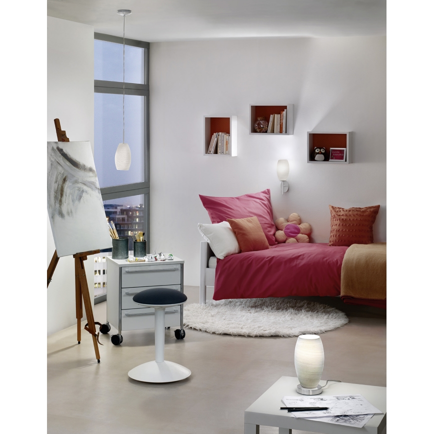 EGLO 93188 - LED lühter juhtmega BATISTA 3 1xE27/7W LED