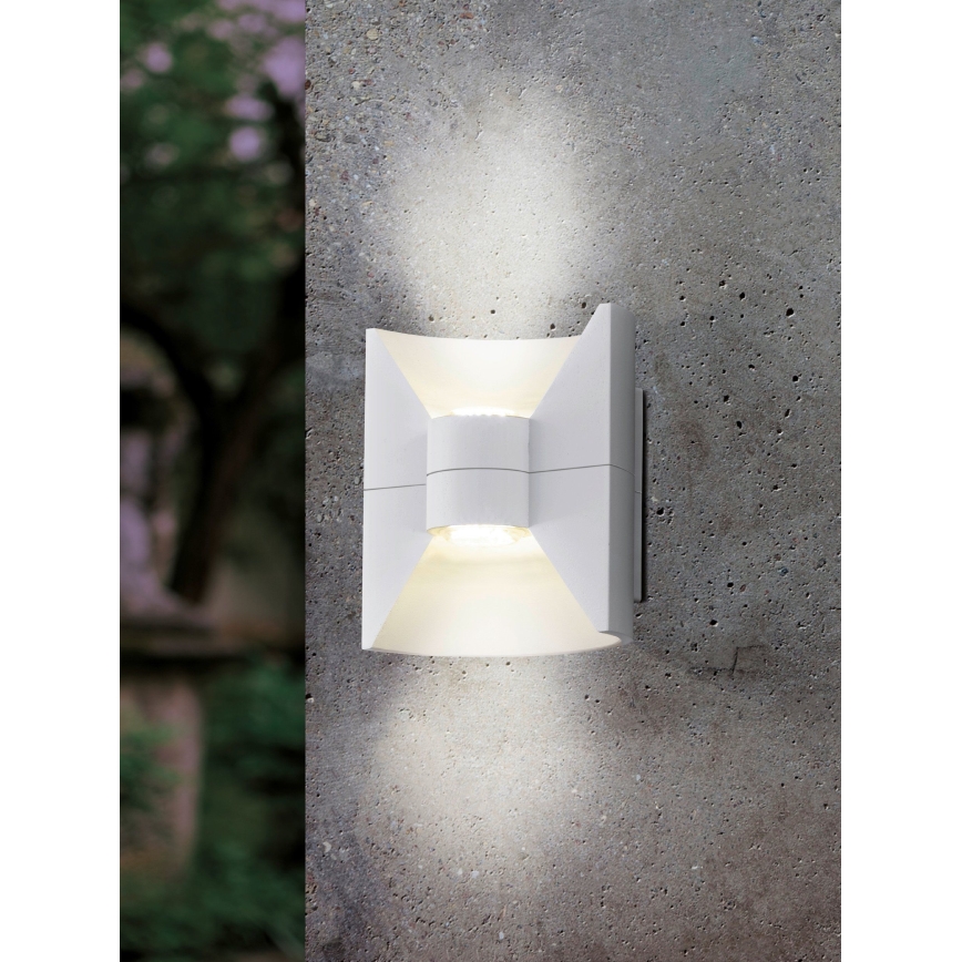 Eglo 93367 - LED Seinavalgusti REDONDO valge 2x LED-SMD/2.5W/230V