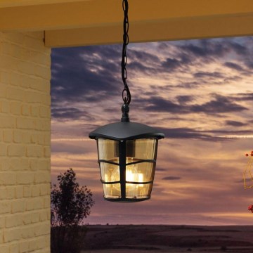 Eglo 93406 - LED välistingimuste lühter ALORIA 1xE27/8,5W/230V IP44