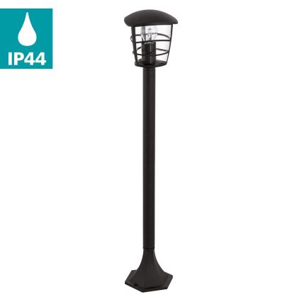 Eglo - LED välisvalgusti 1xE27/8,5W/230V IP44 must