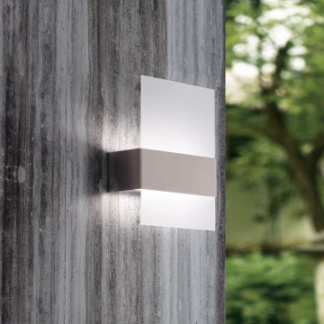 Eglo 93438 - LED välisvalgusti NADELA 2xLED/2,5W/230V IP44