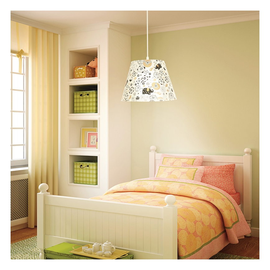 Eglo 93718 - lastetoa valgusti MOLOVE 1xE27/60W/230V