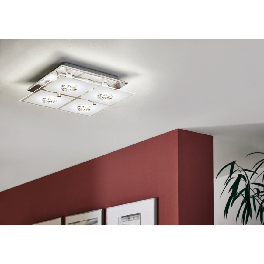 Eglo 93783 - LED Laevalgusti RONCATO 4xGU10/3W/230V