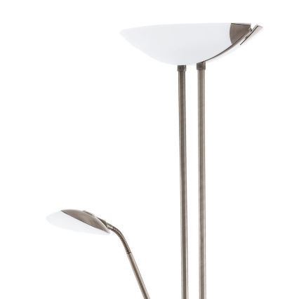 Eglo - LED Hämardatav põrandalamp LED/20W + LED/2,5W pronks