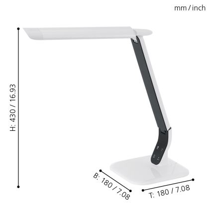 Eglo - hämardatav LED lamp LED/6W/230V