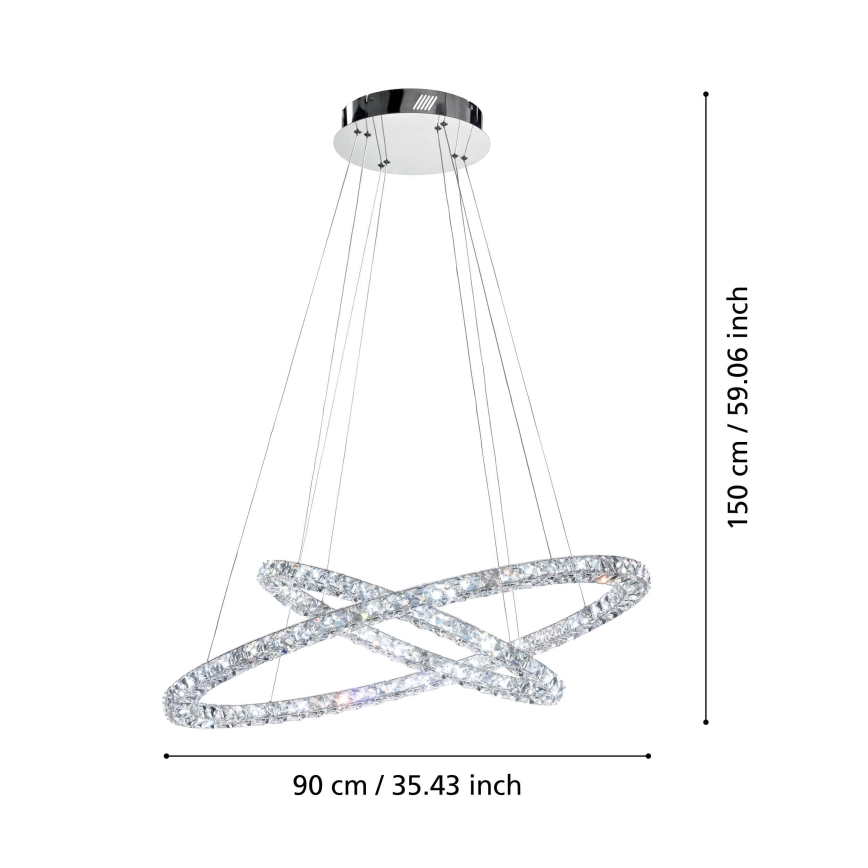 Eglo - LED Lühter LED/56,1W/230V