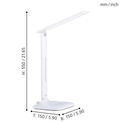 Eglo - laualamp LED/2.9W/230V