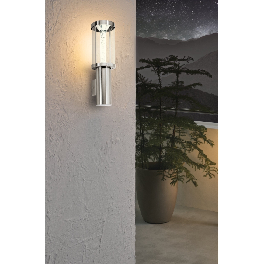 Eglo - LED Välivalgusti 1xGU10/3W + 1xLED/3,7W IP44