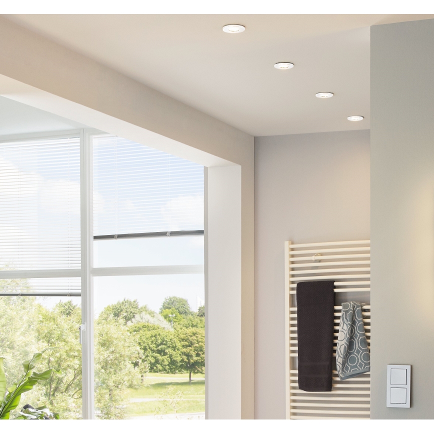 Eglo - KOMPLEKT 3x Süvistatav laevalgusti PENETO 3xGU10-LED/3W/230V