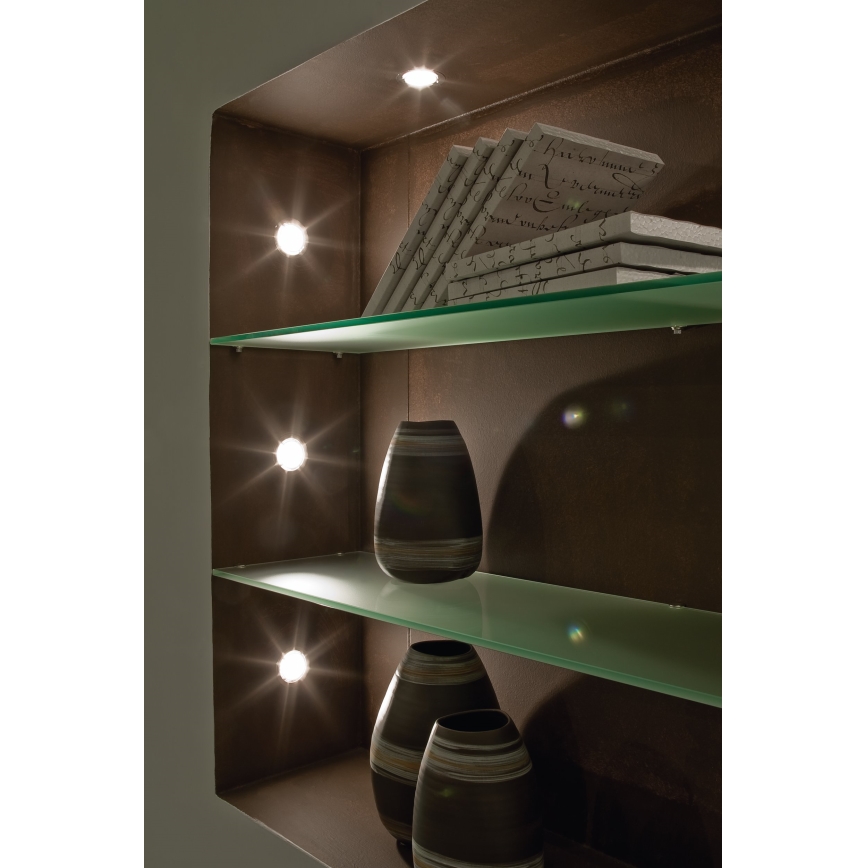 Eglo - KOMPLEKT 3x Süvistatav laevalgusti PENETO 3xGU10-LED/3W/230V