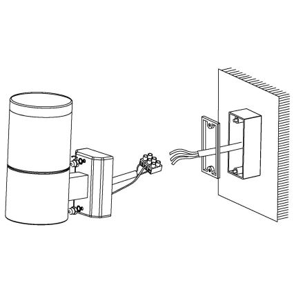 Eglo - LED-välisvalgusti LED/3,7W/230V IP44