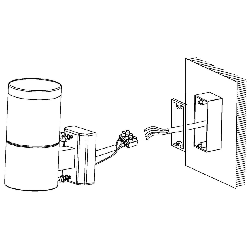 Eglo - LED-välisvalgusti LED/3,7W/230V IP44