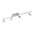 Eglo 94383 - LED Kohtvalgusti PERITO 4xLED/3W/230V 3000K läikiv kroom