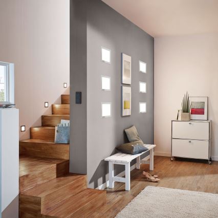 Eglo 94519 - LED süvistatav laevalgusti FUEVA 1 LED/2,7W/230V 8,5x8,5 cm