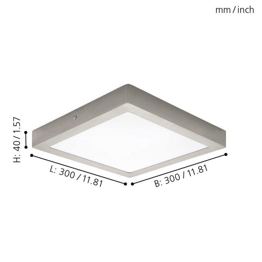 Eglo 94528 - LED-laevalgusti FUEVA 1 LED/22W/230V