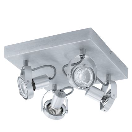 Eglo 94645 - LED-kohtvalgusti NOVORIO 4xGU10-LED/5W/230V