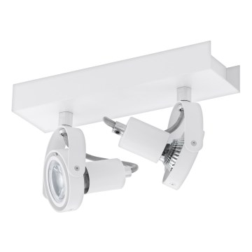 Eglo 94647 - LED-kohtvalgusti NOVORIO 2xGU10-LED/5W/230V