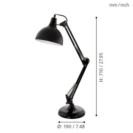 Eglo - Laualamp 1xE27/40W/230V