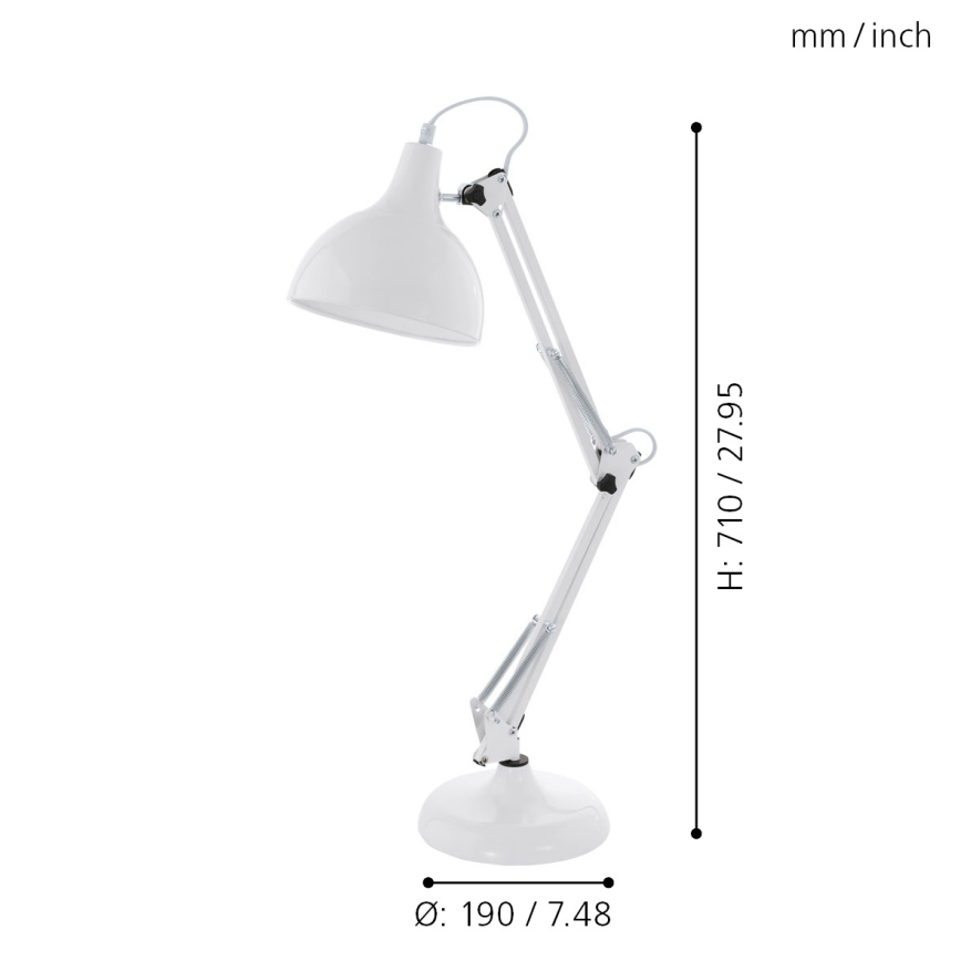 Eglo - Laualamp 1xE27/40W/230V