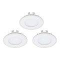 Eglo 94732 - KOMPLEKT 3x LED Ripplaevalgusti FUEVA 1 3x LED/2.7W/230V
