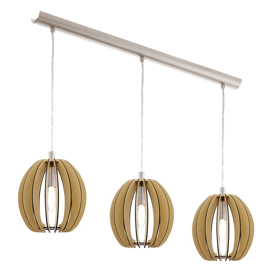 Eglo 94769 - Lühter COSSANO 3xE14/60W/230V