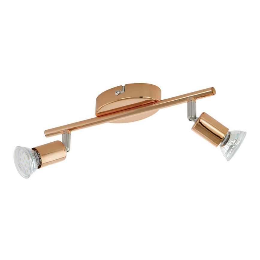 Eglo 94773 - LED Kohtvalgusti BUZZ-COPPER 2xGU10/3W/230V