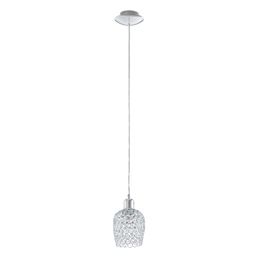Eglo - Kristallist lühter 1xE27/60W/230V