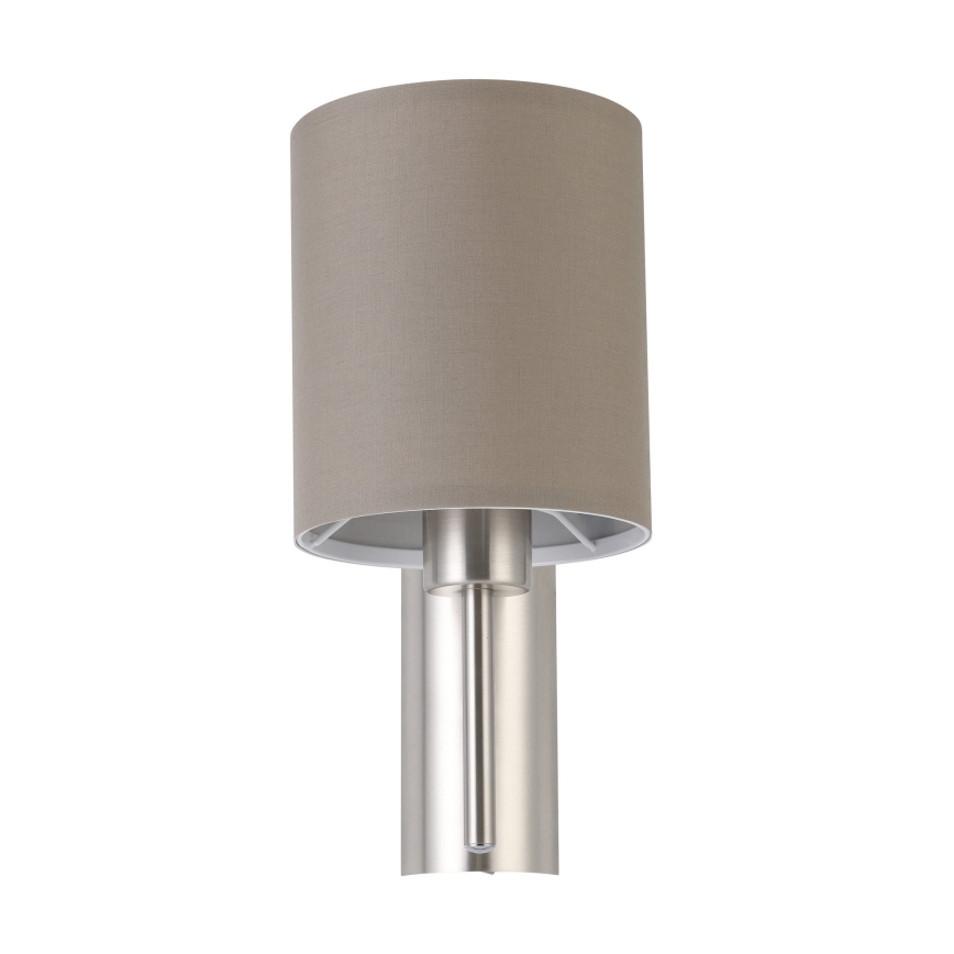 Eglo - Seinavalgusti 1xE27/60W/230V taupe